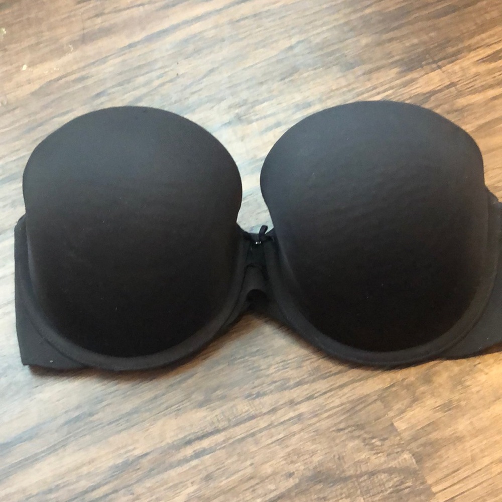 Lined strapless bra